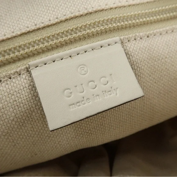 Gucci Cream Floral 2 way Satchel - Picture 2 of 10